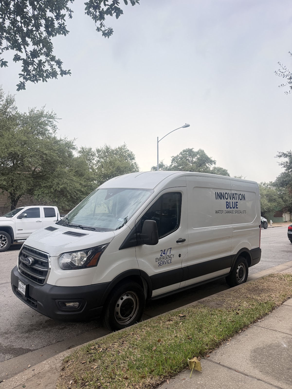 Innovation Blue Restoration service vehicle